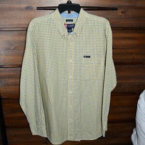 Men's CHAPS Long Sleeve Button Down Shirt XL